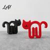 Food Bag Closing Tools 10Pcs 3D Printed Cat Sealing Clip Snack Bread Chip Clips Seal Clamp Multipurpose Sealer Kitchen Gadgets Multi Purpose Clamps