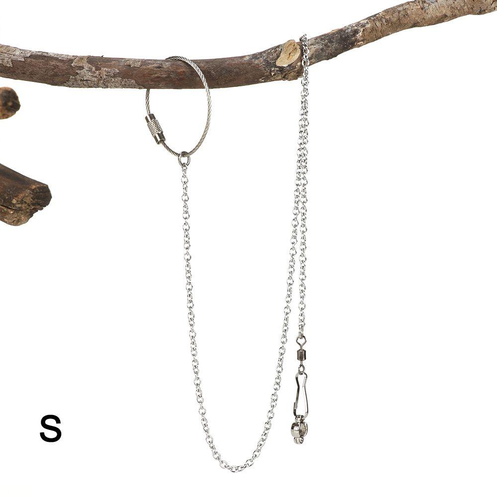 4 Size Flying Training Safe Parrot Foot Chain Bird's Foot Ring Anklet Stand Chain Ankle Foot Ring