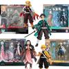 Фигурка Figma Клинок, рассекающий демонов Kimetsu No Yaiba Ренгоку Кёджуро 553 Танджиро 498 Камадо Незуко Камадо 508 Агацума Зеницу 522 Игрушки