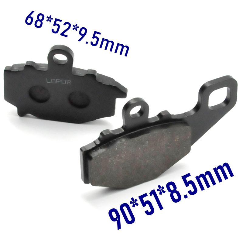 Complete Set Motorcycle Front Rear Brake Pads For Kawasaki ZX-6R ZX6R ZX600 Ninja 1998-2001 ZX-9R ZX9R ZX900R 1996-2001