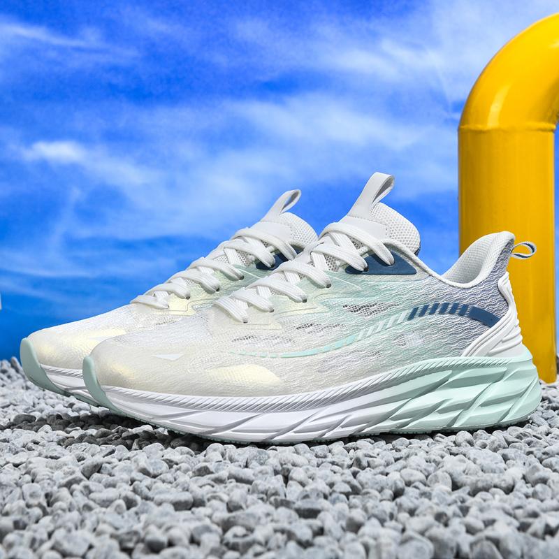 Summer New Low Cut Mesh Comfortable Sports Shoes Elastic Wear-resistant Shock-absorbing Running Shoes Sizes 36-48 for Men Women