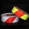 1 Roll Shining Reflective Safety Warning Tape - Self Adhesive Twill Printing, High Visibility for Car, Auto Safety Accessory