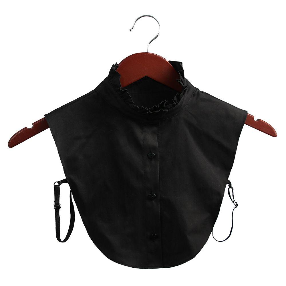 Vintage Detachable Cotton Clothes Accessories Shirt Fake Collar Lapel Blouse Top False Tie