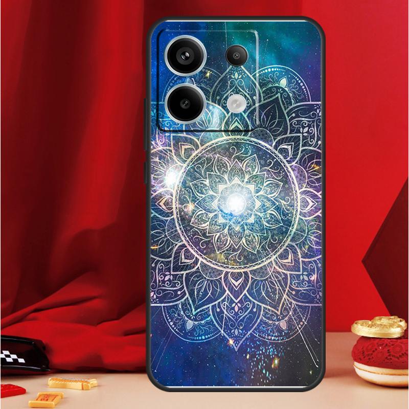 Чехол с узором Мандала для Xiaomi Redmi Note 14 12 11 10 13 15 Pro Plus Redmi 15 13 10C 12C 13C 14C 15C Funda
