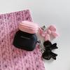 С подвеской-бантом Для Airpods 1 2 3 4 Чехол для наушников Для Apple Pro 2 Мягкий силиконовый Защитный чехол для наушников Для женщины Девушки Подарок
