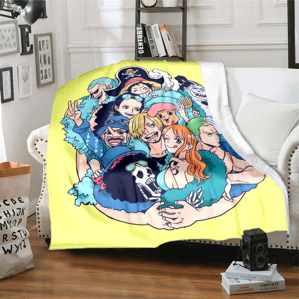 1PC One Piece Patterned Flannel Blanket Suitable For All Seasons For Home Decor Warmth And Comfort Gifts Holiday Present