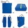 8389 Snoopy Sporty Large Tote Bag with Shoulder IP Tall PEANUTS [Routeto] 2-Way (01 Blue)