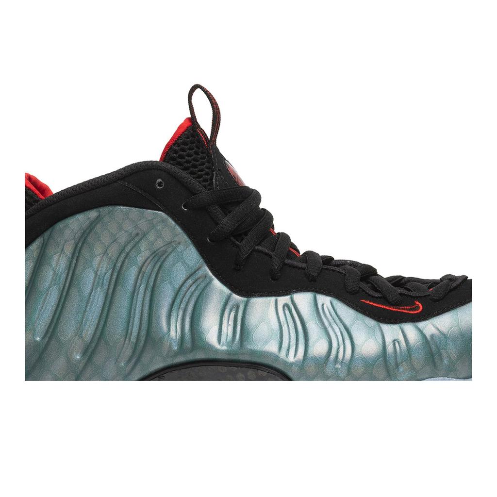 Nike Air Foamposite One PRM 'Gone Fishing' (Unisex) Dark Emerald / Challenge Red-Black Basketball Shoes 575420 300