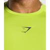 Gymshark Футболка Element Baselayer ZesT Green Black A2b4c EC31