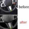 Fit For BMW X5 G05 -21 ABS Carbon Fiber Car Steering Wheel Frame Cover Trim