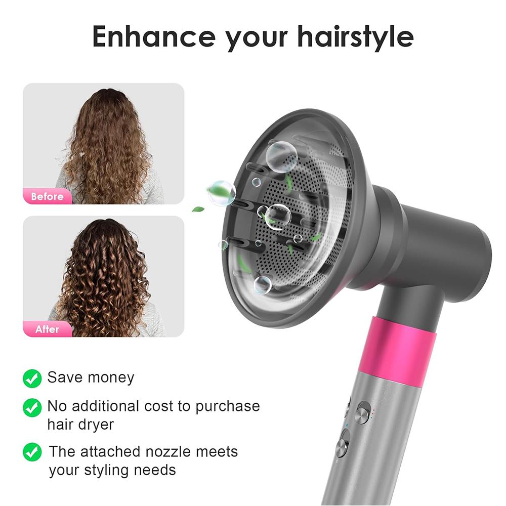 Диффузор и адаптер для стайлера Dyson Airwrap, преобразующие комбинацию фена