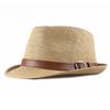 Summer Straw Hat Male Korean Fashion Hat Female Sun Visor British Retro Gentleman Jazz Hat