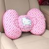 Милая накладка на руль Hello Kitty, автомобильная салфетница на сиденье, подушка под поясницу, чехол для подголовника для украшения автомобиля