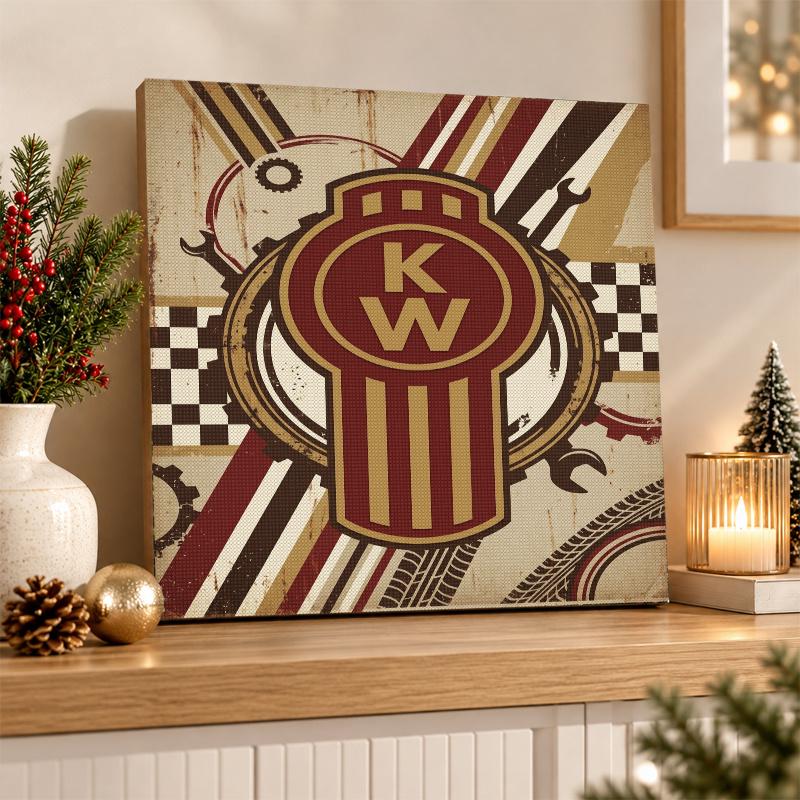 Kenworth Diamond Painting Kit 5D Full Drill DIY Diamond Mosaic Wall Art Home Decor