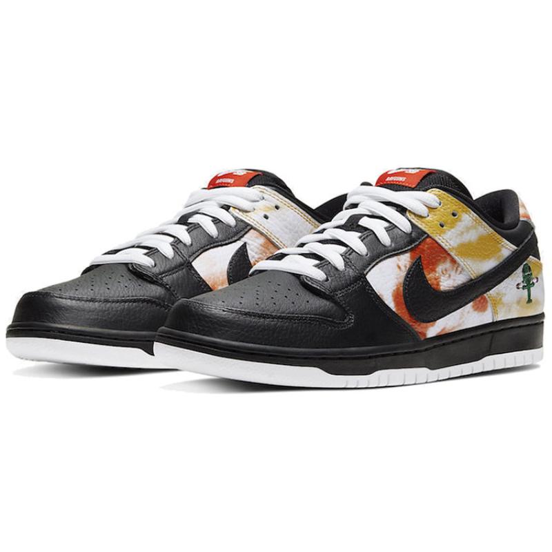 Nike Кеды для скейтборда Sb Dunk Low 'Tie Dye Raygun Black' BQ6832-001