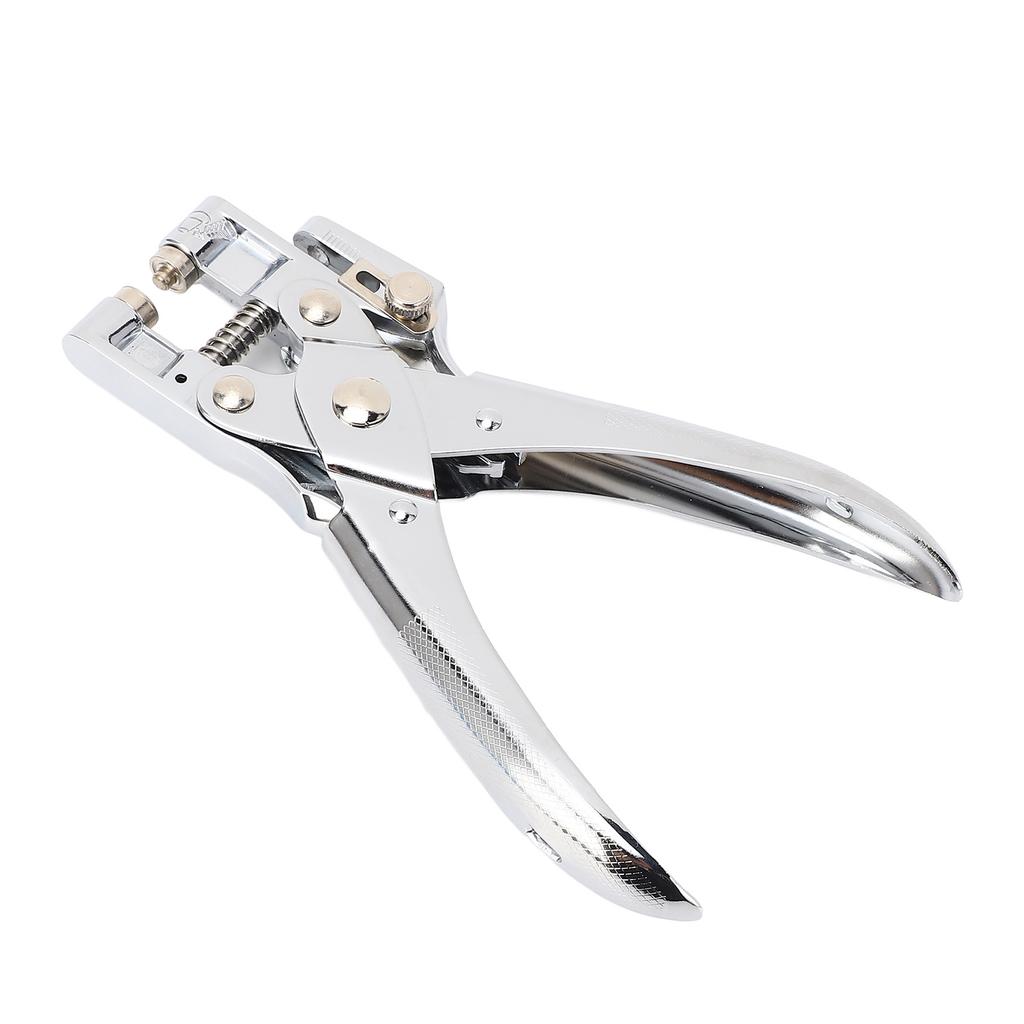 5mm Single Hole Puncher Eyelet Grommet Handheld Punching Tool A4 Paper 30 Sheets Capacity