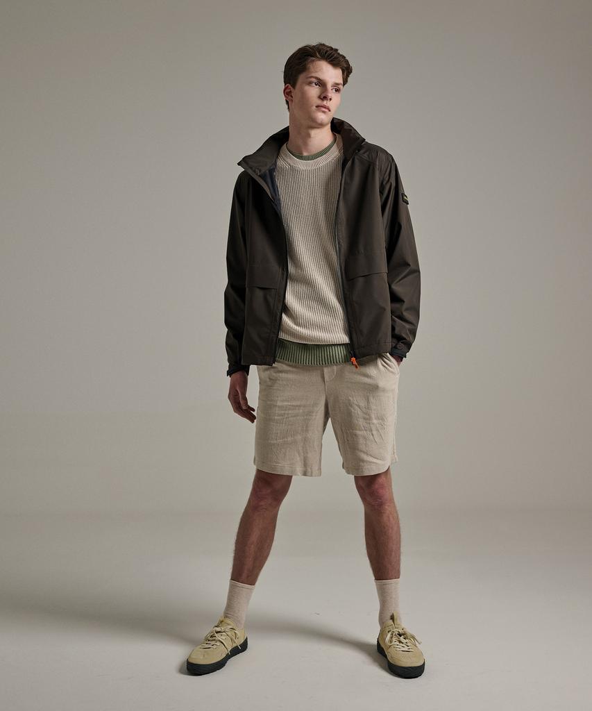 Corner Green Hybrid Golf Rain Jacket [Khaki] Mgj33Kha