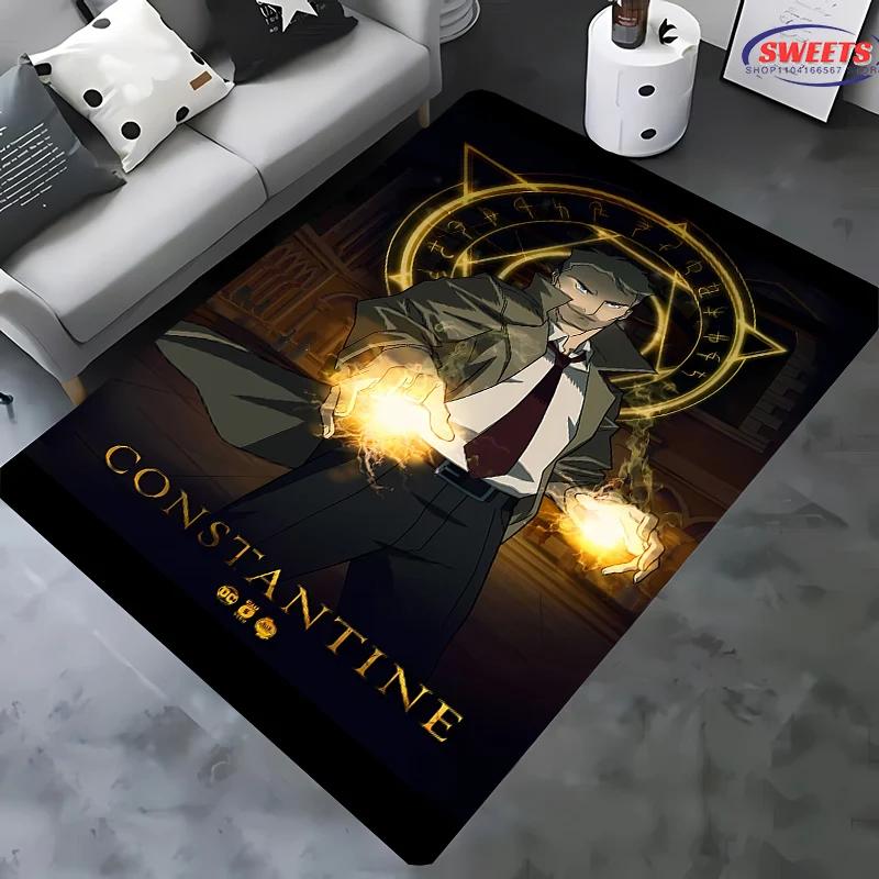 Ковер DC Constantine для большой площади, Предметы домашнего обихода для гостиной и спальни, Коврик для дивана в детской комнате, Придверный коврик, Нескользящий коврик для пола, Подарок