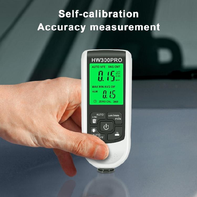 Car Paint Thickness Gauge Digital Meter Electroplate Coating Tester Detector High Contrast Thickness Measure Instrument