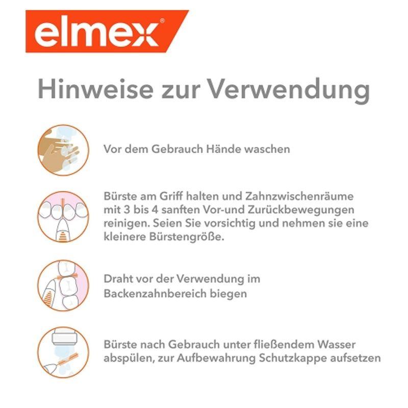 ELMEX Межзубная щетка Желтая 0,7 мм Упаковка 8 шт.