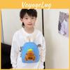 Adorable Mini Capybara Backpack For Kids Breathable Canvas Cute Design For Preschoolers