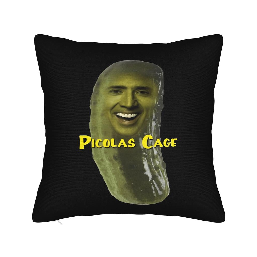 Pillow Case Funny N-Nicolas C-Cage Banana Soft  Pillow Cover For Living Room Chair Cute Funny Pillowcases