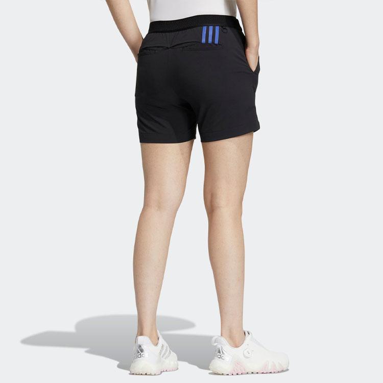 adidas Логотип Прямые стандартные шорты женские шорты черные HT0069