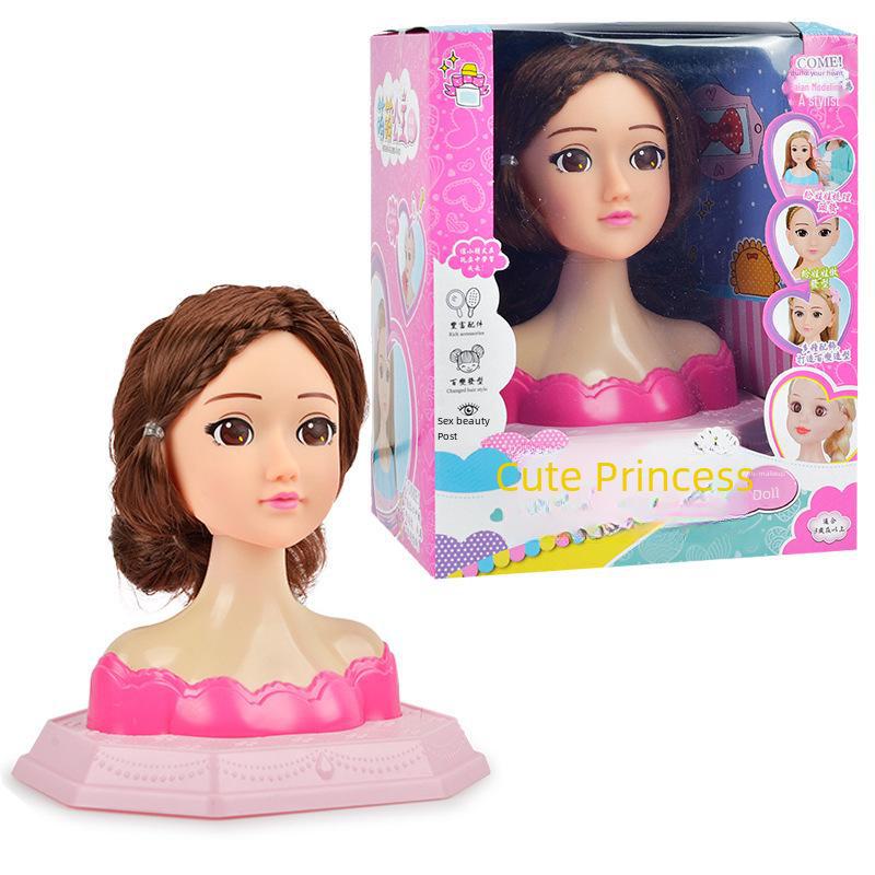 Bayangbi Princess Doll Playset: Dress-Up & Braiding Toy for Girls