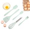 5 шт./компл., набор кухонной утвари, силиконовая кухонная утварь, антипригарный набор кухонных инструментов, лопаточка для взбивания яиц, посуда, аксессуары для барбекю, инструменты