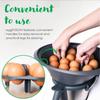 Freestanding Egg Boiler,Egg Boiler Rack, Egg Cooker for Making Soft or Hard Boiled Eggs, Holds 14 Eggs Egg Cooker Flexible Washable Egg Gadgets