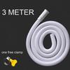 White Air Conditioner Drain Hose Thickened Extension Pipe New Drainpipe