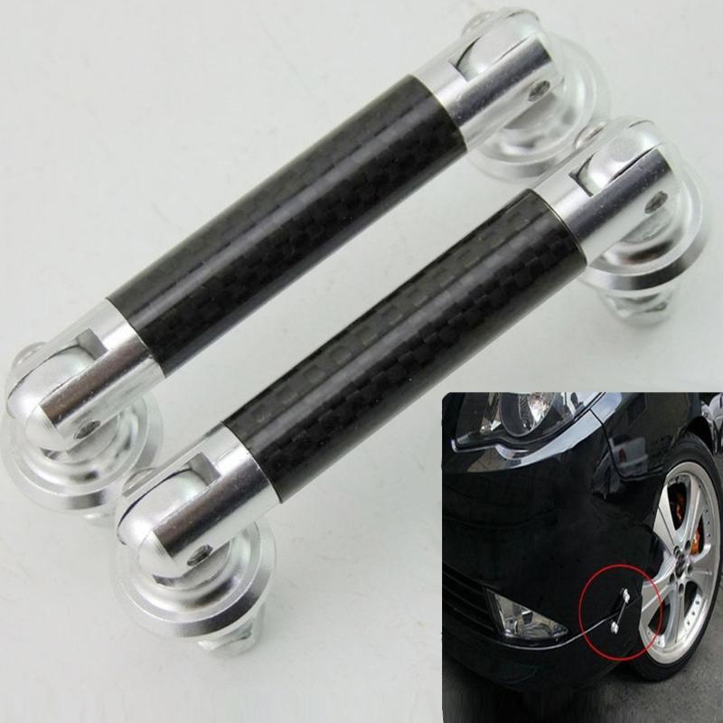 Set Of 2 Lightweight Car Front Lip Struts Rods Stabilizers Bars For Improved Stability And Control For Daily & Track Use