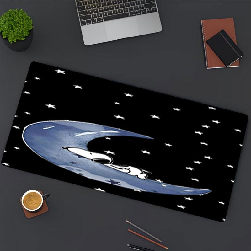 Snoopy Print Mouse Pad, for Keyboard Pad Laptop PC Mat for Office Home Use, Desk Decor, Perfect Birthday Gift for Gamers