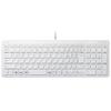 Elecom Keyboard Wired Pantograph Compact Keyboard White TK-FCP097WH