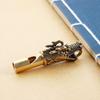 Women Survival Keychain Dragon Head Brass Car Pendants Whistle Outdoor Survival Tools Keys Chain
