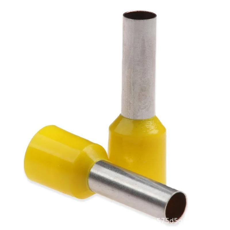 1200PCS Insulated Wire Ferrule Terminals Box Kit, E-Type Cold Crimp Cable End Ferrules Color Coded Wiring Connectors