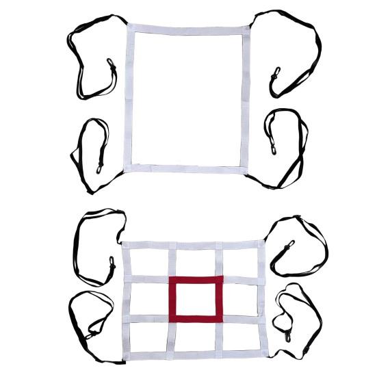 Бейсбольная сетка, зона удара, мишень, регулируемая, простая установка, мишень для софтбола, бейсбола, тренировочное пособие