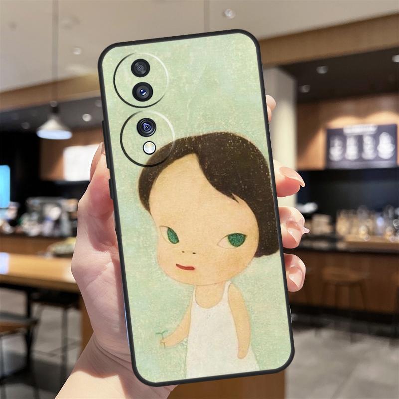 Чехол Yoshitomo Nara для Honor Magic 5 6 7 8 Pro Honor 200 400 50 70 90 Lite X8b X8c X9b X9c X9d Win RT