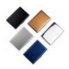 1Pc New  Stainless Steel Card Case Anti-magnetic Anti-theft Wallet Mini Simple High-grade Stainless Steel Card Case Card Holder