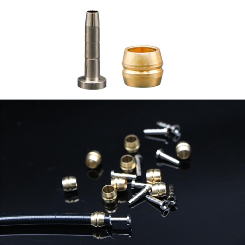 10 пар игл для гидравлического дискового тормоза горного велосипеда, вставка Olive Connect для тормозного шланга Olive Shimano BH90 BH59 SRAM