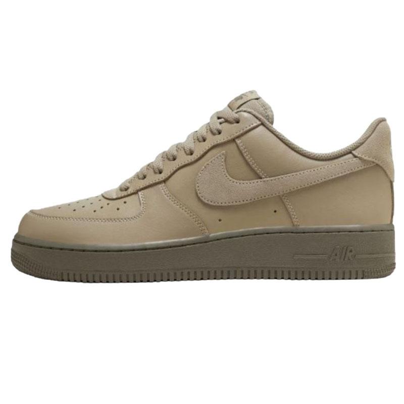 Nike Nike Air Force 1 Нескользящие Износостойкие Низкие Кеды для Скейтборда Унисекс Коричневые HQ1176-222(Team1676-)