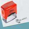 Printtoo Be Merry Self Inking Rubber Stamp Pre, Inked Office Stamp, Канцелярские товары для домашнего офиса, 38 x 14 мм,