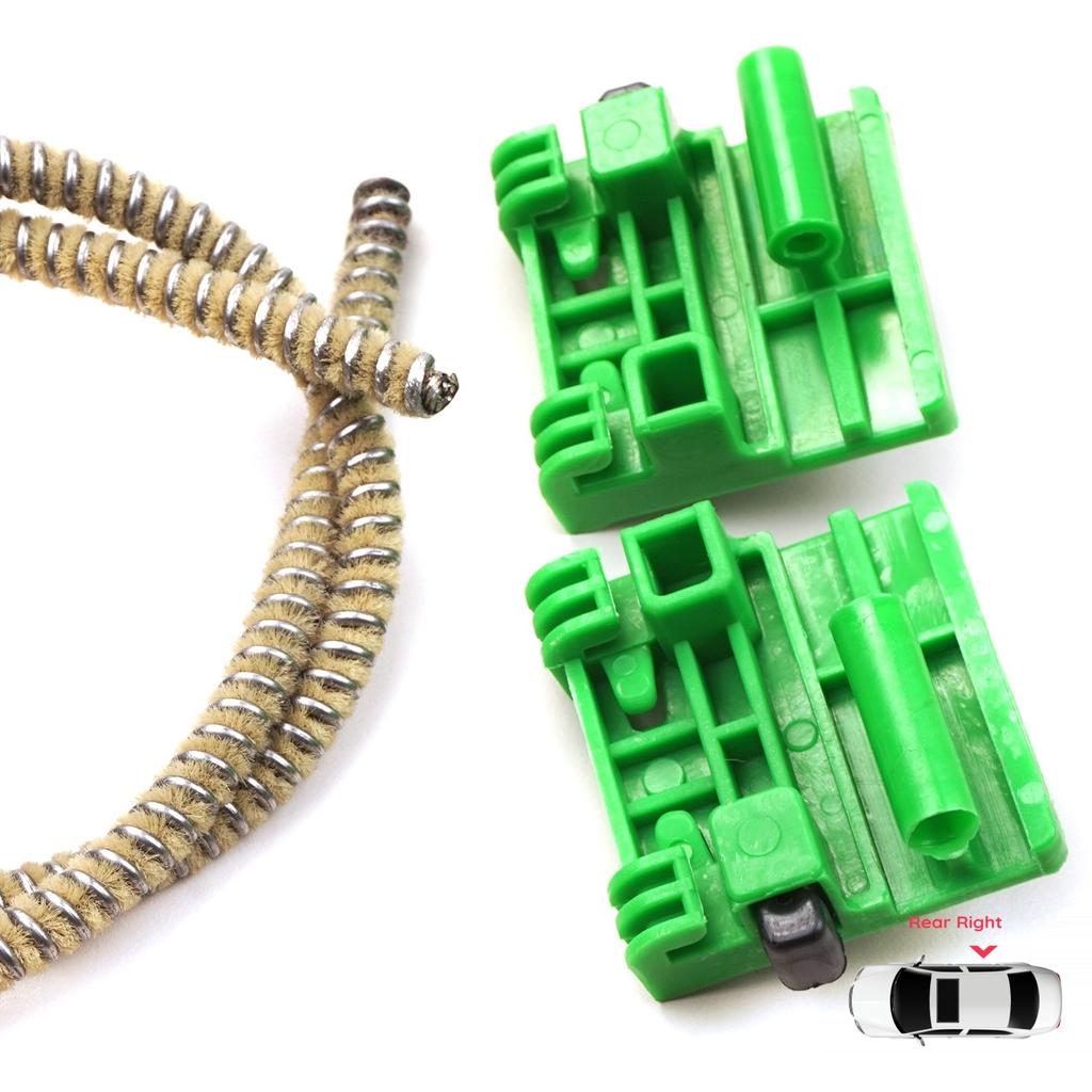 BWR472 Power Window Regulator Repair Kit Rear Right Door for Renault Laguna MK2 Espace MK4 5 Scenic MK1 Vel Satis 8200000558