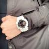 Casio Мужские часы с двойным дисплеем (жидкокристаллический/аналоговый) Серия Черные Часы GA-110RG-7A GA-110RG-7A