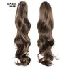 1pc Ponytail Hair Extesnion Long Wavy Hair Claw Clip On Pony Tail Hairpiece 24inch 60cm