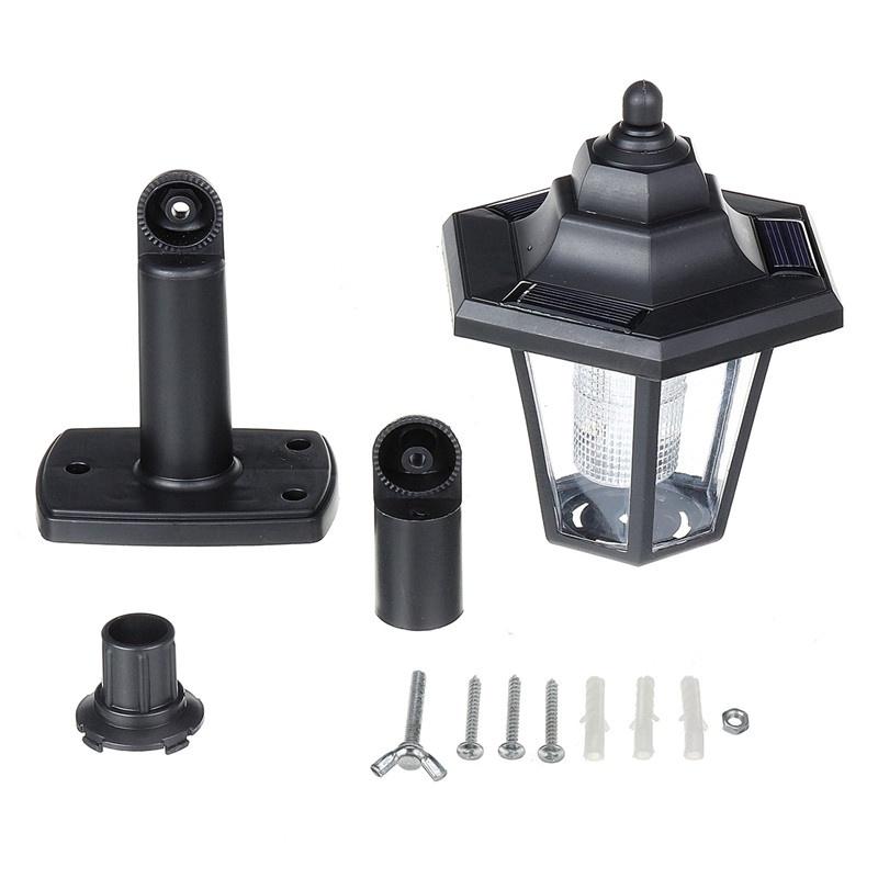 Беспроводные солнечные настенные светильники с одинарной/двойной головкой, уличные водонепроницаемые настенные ночные светильники, ретро-фонарь для сада, патио, двора, новые