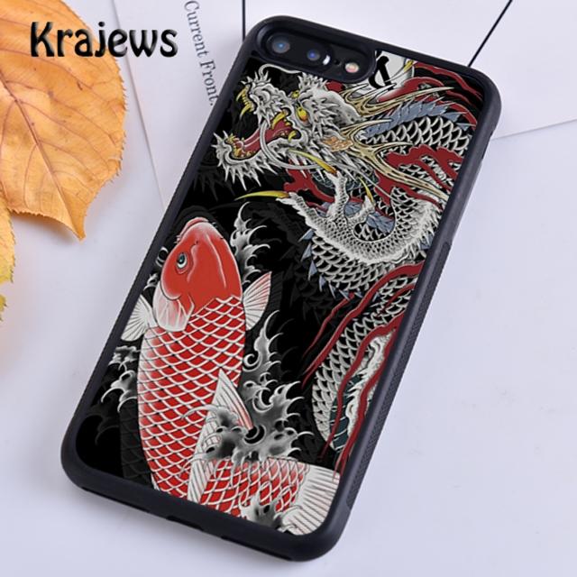 Krajews Японская маска Ханья Чехол для телефона Cover For iPhone 17 Air 16 15 14 plus 11 12 13 pro max Plus coque Shell Fundas