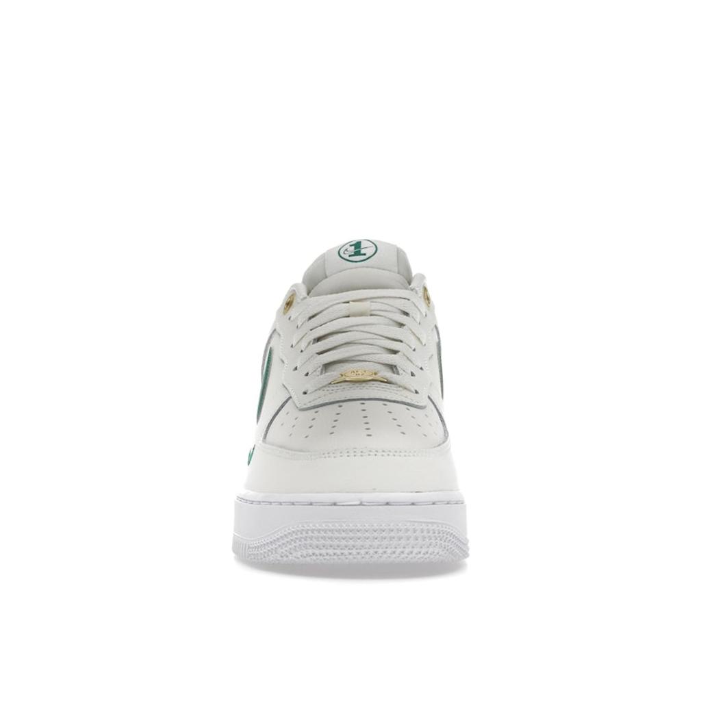 Nike Air Force 1 07 LV8 40th Anniversary — мужские кроссовки Sail Malachite Cream White Metallic Gold DQ7658-101