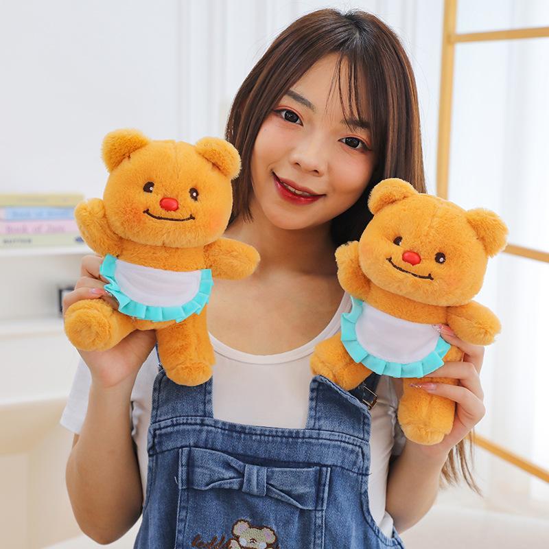 Плюшевая игрушка Butter Bear с магнитом на холодильник, маленькая кукла, подарок на День святого Валентина