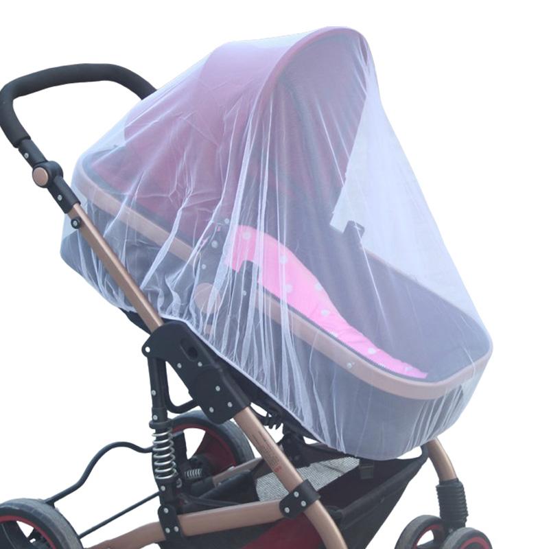 1 шт. Чехол для детской коляски, москитная сетка большого размера, сетка от комаров, защита от мух, полное покрытие для детской коляски, защита от пыли
